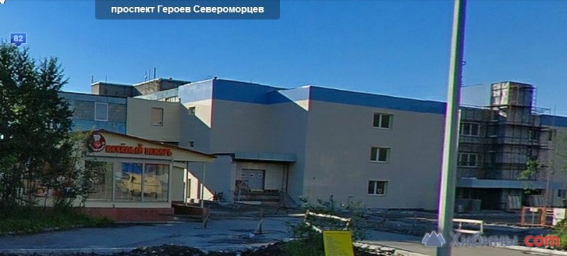 Героев североморцев 38 мурманск карта