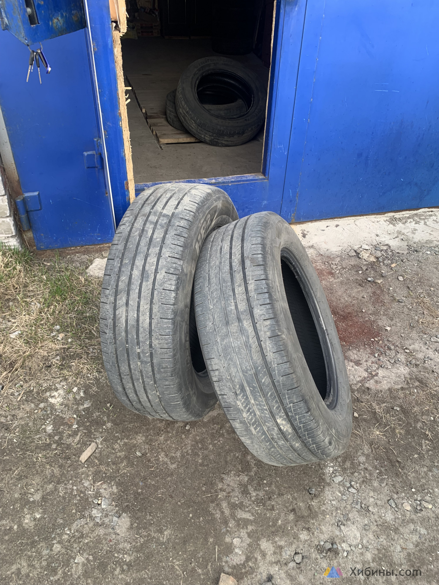 2 летние шины Hankook 225/65 R17