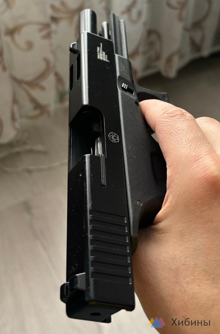 Охолощенный СХП пистолет Retay G19C Glock 9mm P. A. K