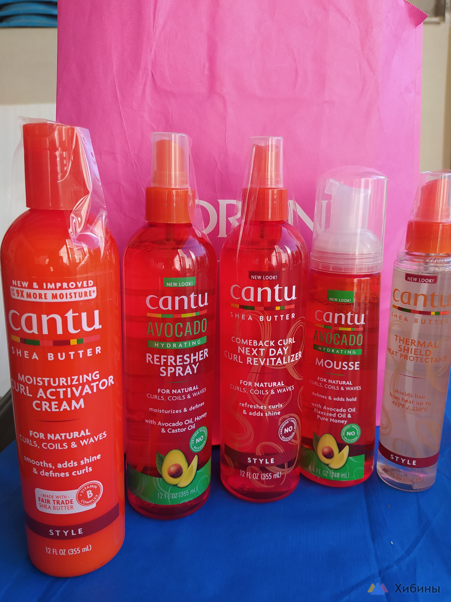 Косметика для кудрявых волос Cantu