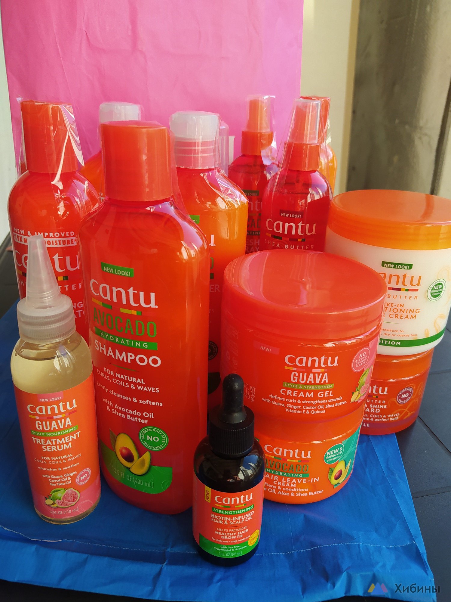 Косметика для кудрявых волос Cantu