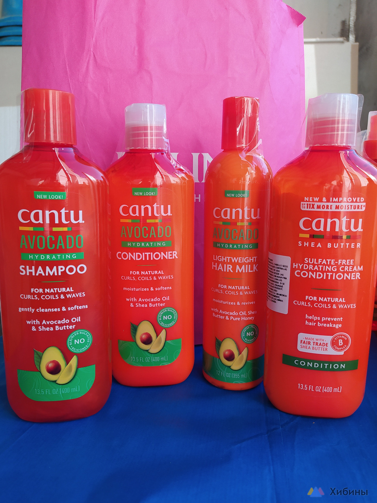 Косметика для кудрявых волос Cantu