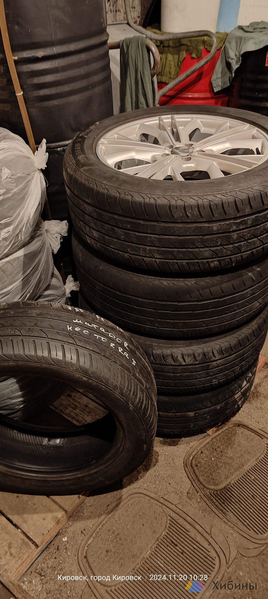 235/55r19 на дисках