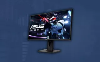 Объявление Монитор Asus 27 VG279Q 144 Гц