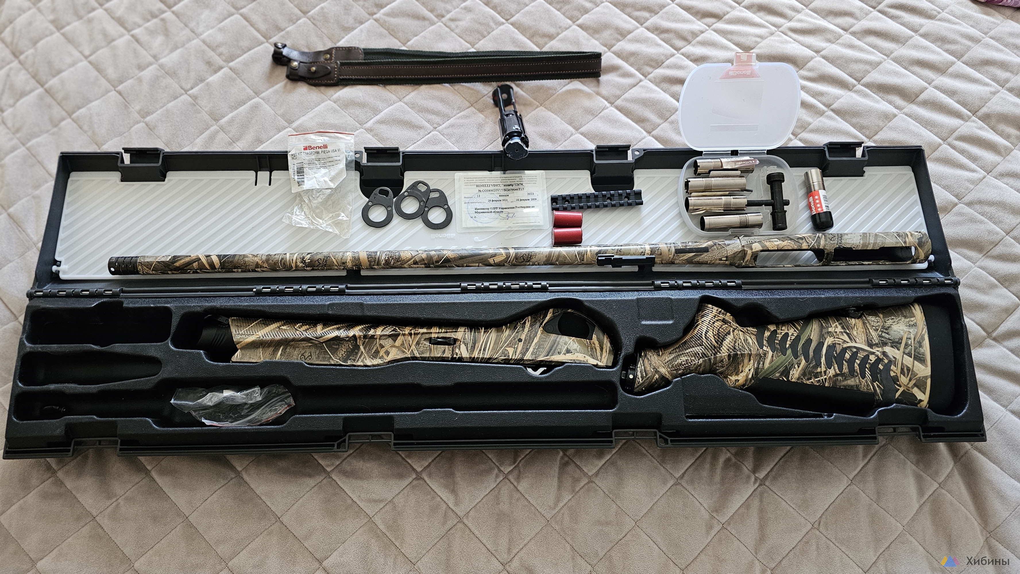 Ружьё Benelli Vinci Camo Max-5 12/76