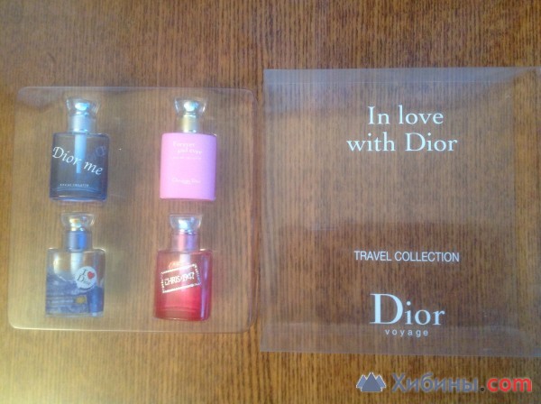 Объявление Набор флаконов от духов Dior voyage