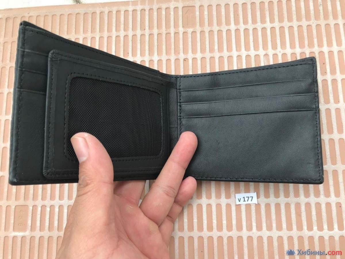 Бумажник из кожи крокодила с блокировкой RFID