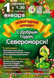 С Новым годом, Североморск!