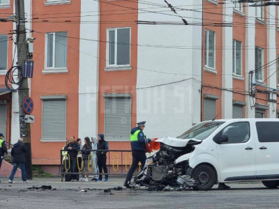 В Мурманске произошло массовое ДТП