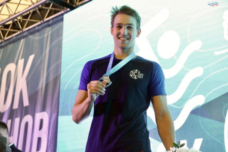 Павел Самусенко завоевал три медали на «Кубке чемпионов».‍️