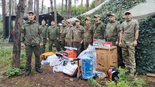 Бойцы, находящиеся в зоне СВО, поблагодарили жителей Заполярья за отправленную помощь