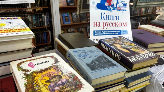 Мурманчане в рамках проекта «Книги на русском» собрали более 4000 книг