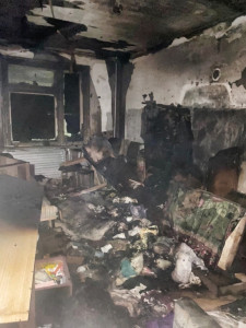 Из горевшего дома в Кандалакше эвакуировали пять человек