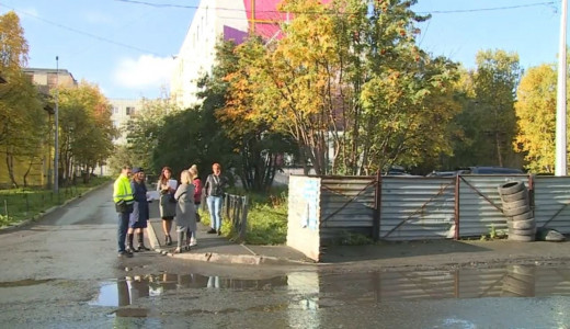 «Сезонными» лужами Мурманска занялась прокуратура