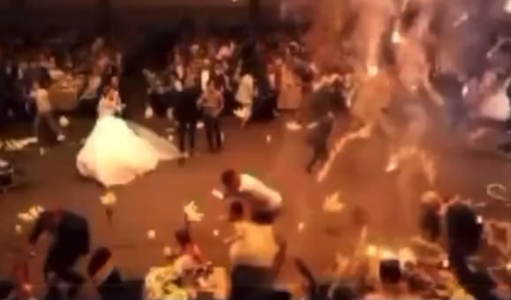 Жаркая свадьба: в Ираке в результате пожара на бракосочетании погибли 100 человек