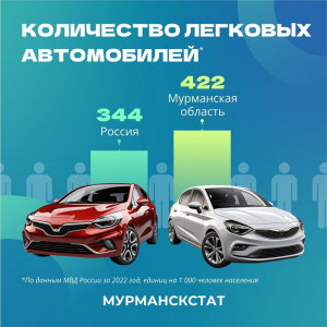 Каждый второй мурманчанин оказался автовладельцем