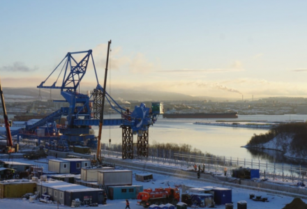 Порт «Лавна» в Заполярье и в декабре примет первый железнодорожный состав с углем