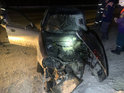 В аварии на трассе «Апатиты — Кировск» пострадал один человек