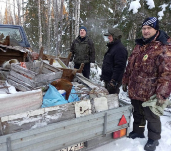 В Мурманской области продолжается ликвидация несанкционированных свалок