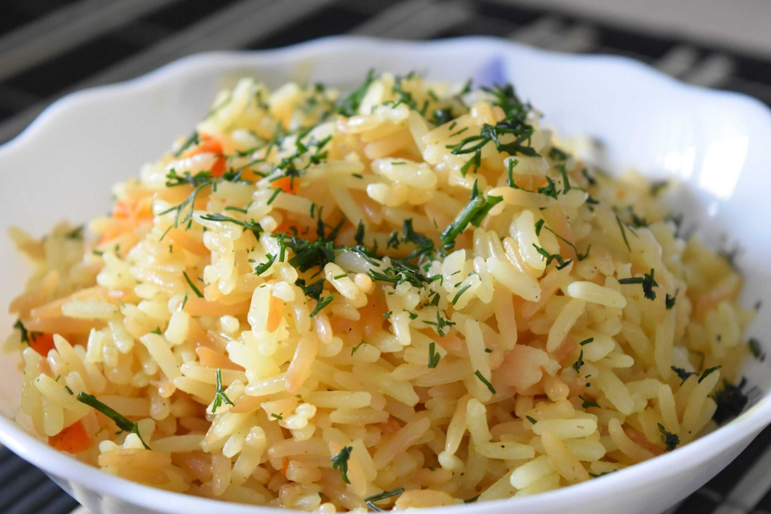 Ингредиенты для риса и овощей