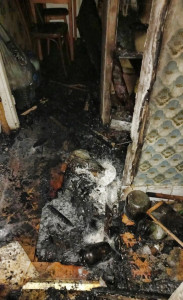 В пожаре в Кандалакше погиб мужчина