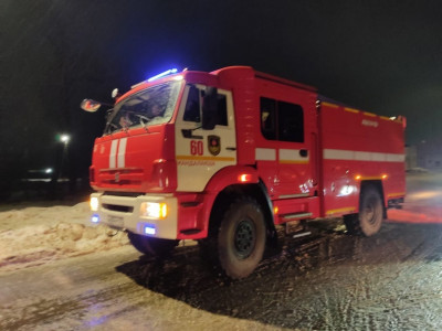 На пожаре в Мурманской области едва не погибли животные