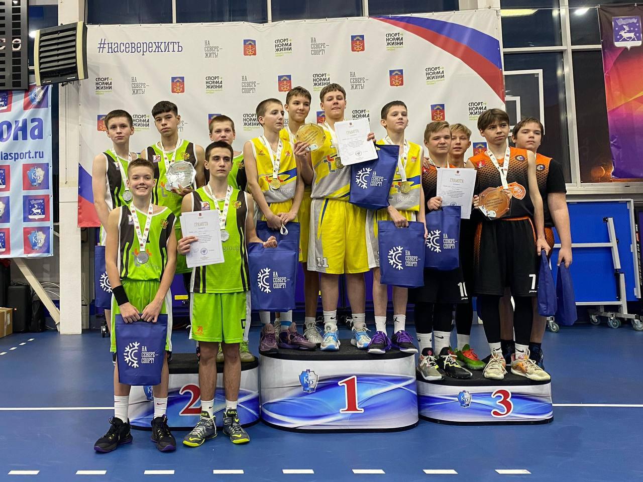 Стали известны победители финала Кубка губернатора среди школьных спортивных клубов по баскетболу