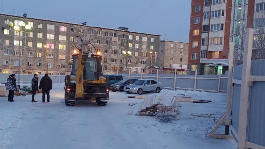 В Мурманске начали строить новый жилой комплекс с закрытой от машин территорией