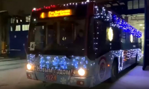 В Мурманске праздничный троллейбус будет курсировать по двум маршрутам