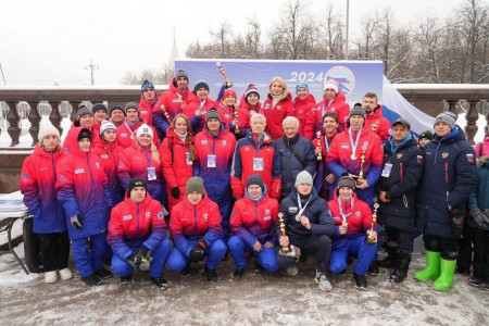 Спортсмены Кандалакшской школы завоевали 8 медалей на чемпионате России по санному спорту