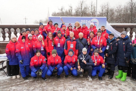 Спортсмены Кандалакшской школы завоевали 8 медалей на чемпионате России по санному спорту