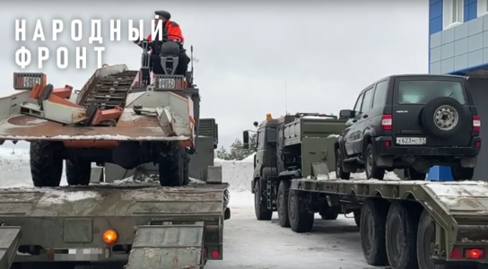 Волонтеры из Мурманской области передали бойцам в зоне СВО новый транспорт