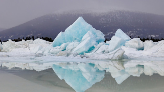 В Белом море появились «маленькие айсберги»