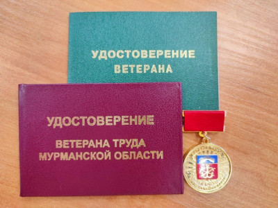 Звание «Ветеран труда» присвоили 43 жителям Мурманской области