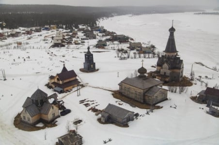 45 домов в Варзуге Мурманской области могут попасть в зону подтопления