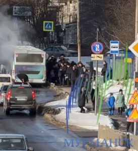 Минтранс прокомментировал ситуацию с задымлением в автобусе в Мурманске