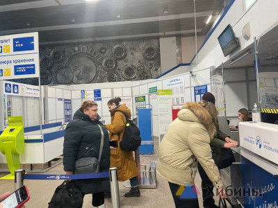 Пассажиропоток аэропорта «Хибины» вырос за год на 6.5%