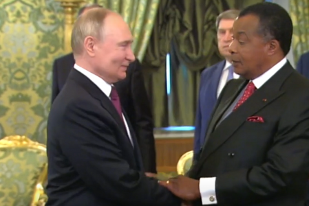 «Почетная миссия»: Путин встретился в Кремле с президентом Конго Сассу-Нгессо — ведутся переговоры, от которых США мелко потряхивает