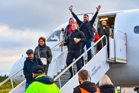 730 тысяч пассажиров совершили перелеты через аэропорт Мурманска за первое полугодие 2024 года