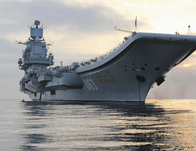 ФСБ предотвратила теракт на крейсере «Адмирал Кузнецов» в Мурманске