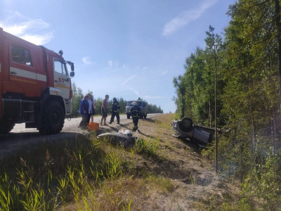 Еще одна машина попала в кювет — на этот раз под Полярными Зорями