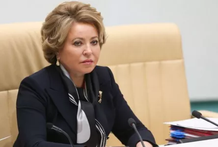 Спикер Совфеда РФ Валентина Матвиенко рассказала свой любимый анекдот на Евразийском женском форуме в Санкт-Петербурге