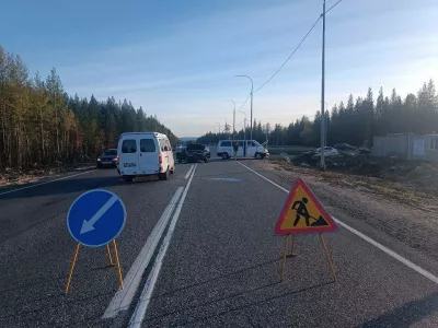 Годовалый ребёнок пострадал в дорожной аварии на трассе «Кола»