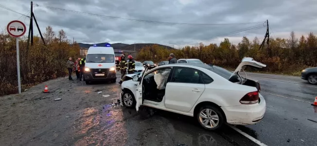 В аварии на трассе Апатиты — Кировск пострадал человек