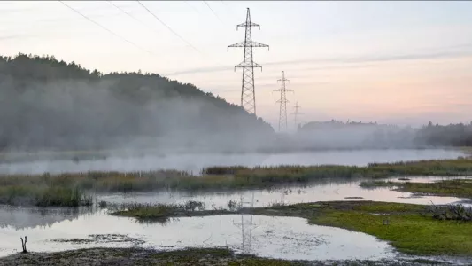 Осенью в реках Заполярья заметно поднялся уровень воды