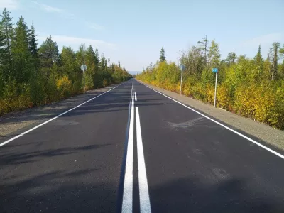 В Мурманской области завершили ремонт трассы Умба — Кандалакша