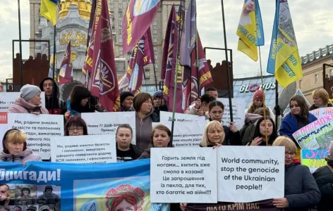 В Киеве протест на Майдане: родственники без вести пропавших бойцов ВСУ вышли на митинг и требуют выяснить судьбу военных