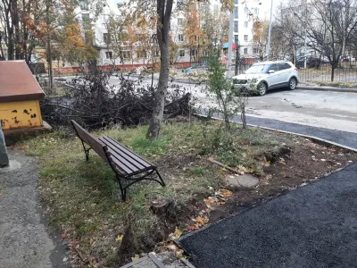 В Заполярном подрядчики вместо благоустройства двора устроили разруху