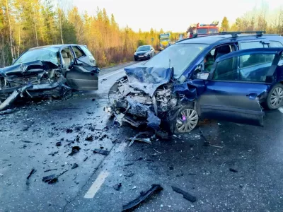 В аварии на трассе Оленегорск — Ловозеро погиб человек