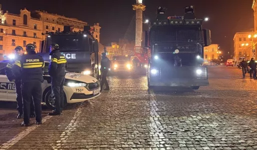 Протесты в Грузии: часть митингующих ушла с проспекта Руставели в Тбилиси, не дожидаясь очередного столкновения с силовиками